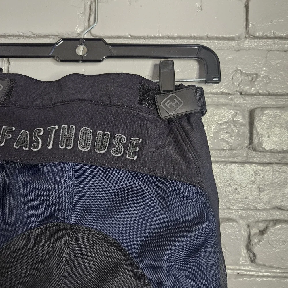 Fast House Kids Pants‎ 28 Speed Style Indigo Black Motocross Offroad Stretch
